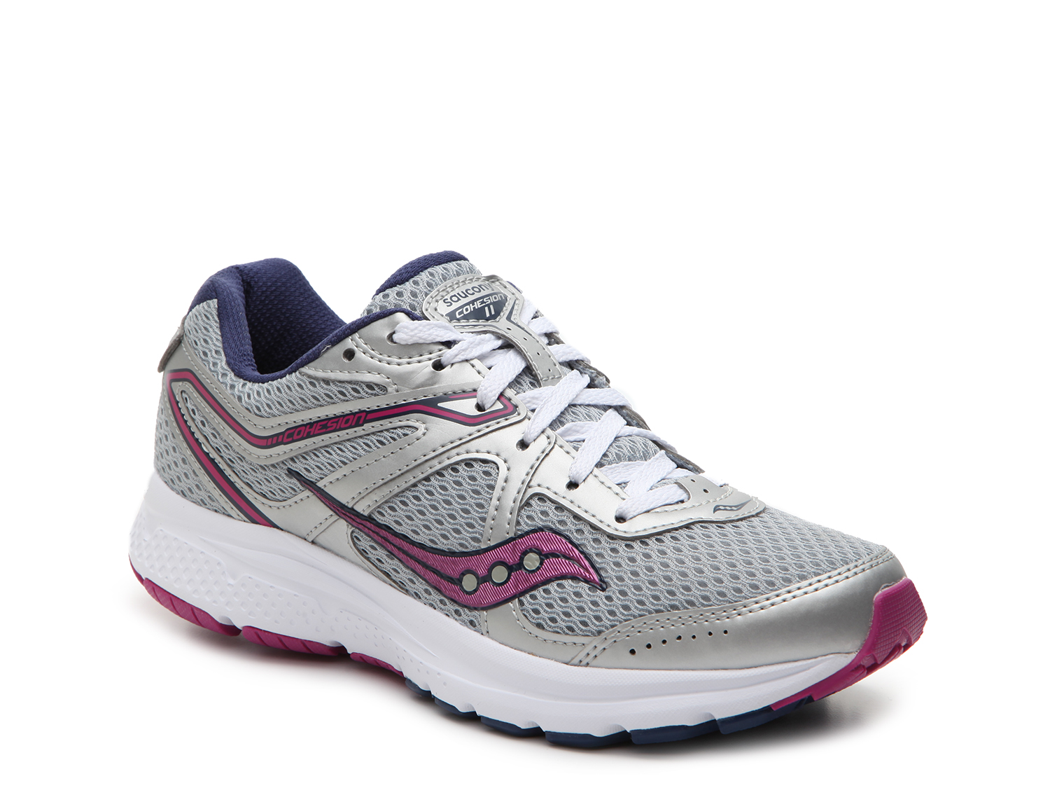 Saucony Womens Cohesion 11 Running Shoe Black Saucony Women's Cohesion 11 Running Shoe S10369-1 